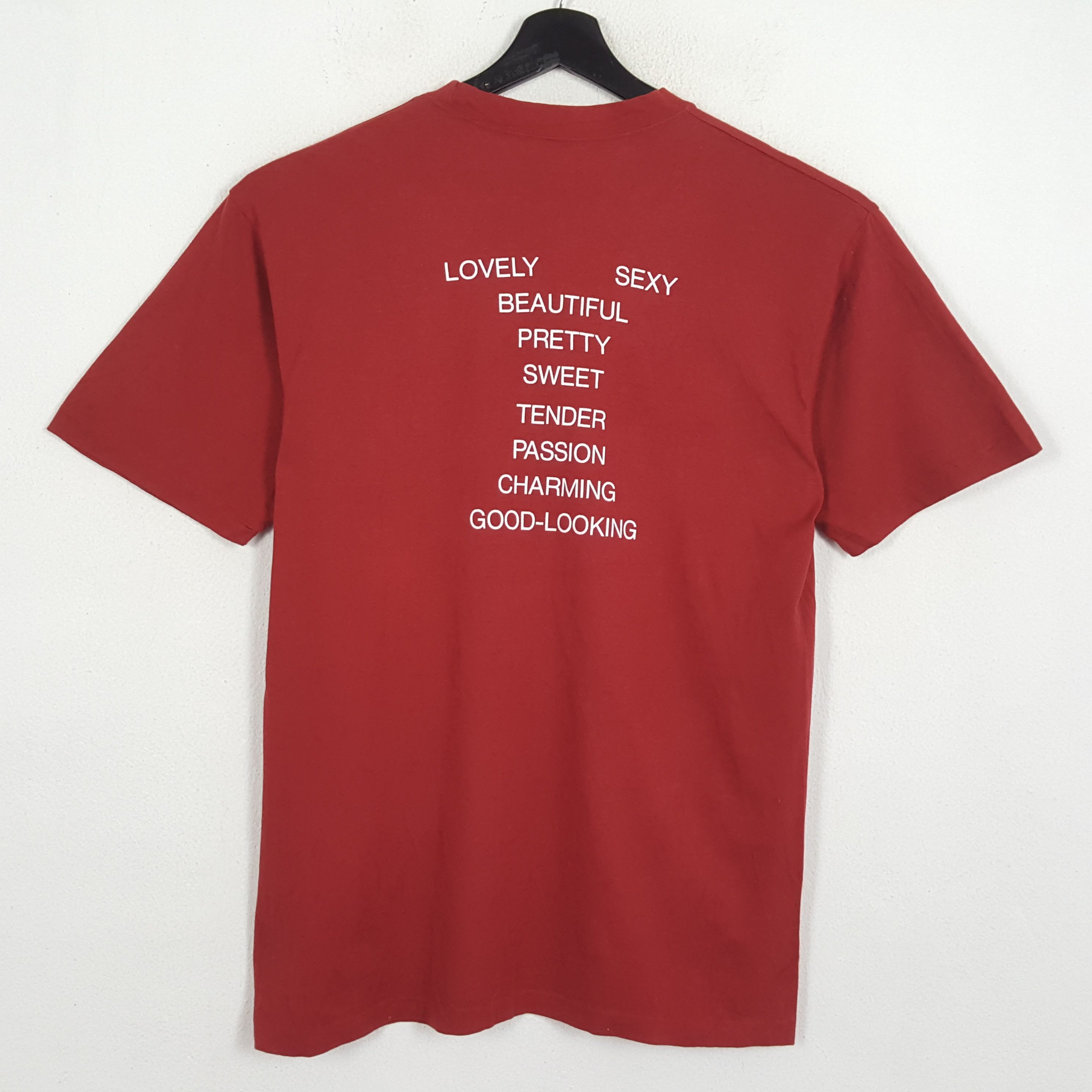 Vintage LIPSTICK Spell Out Art Design Style Vintage Tshirt Size US L / EU 52-54 / 3 - 3 Thumbnail