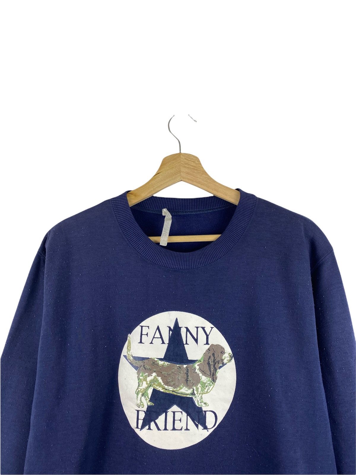Japanese Brand × Vintage VINTAGE FUNNY FRIEND SWEATER Size US M / EU 48-50 / 2 - 2 Thumbnail