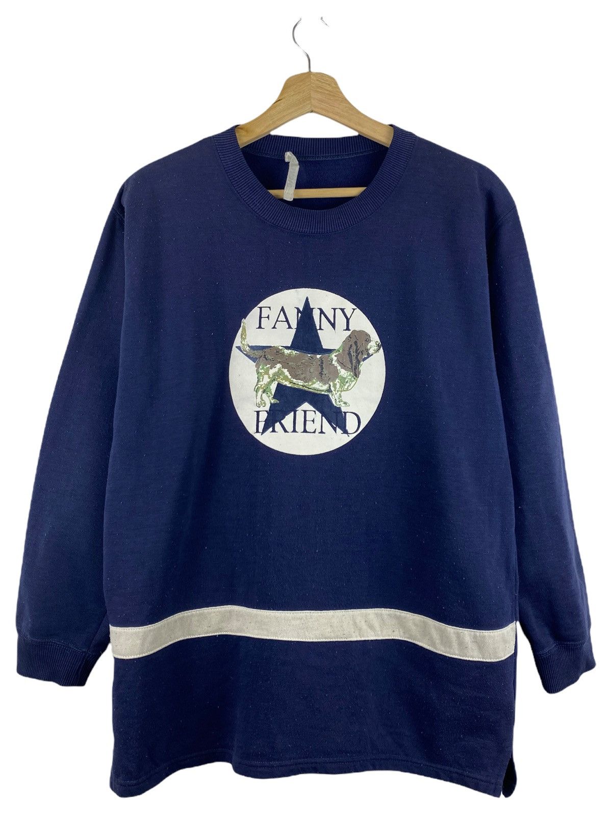 Japanese Brand × Vintage VINTAGE FUNNY FRIEND SWEATER Size US M / EU 48-50 / 2 - 1 Thumbnail