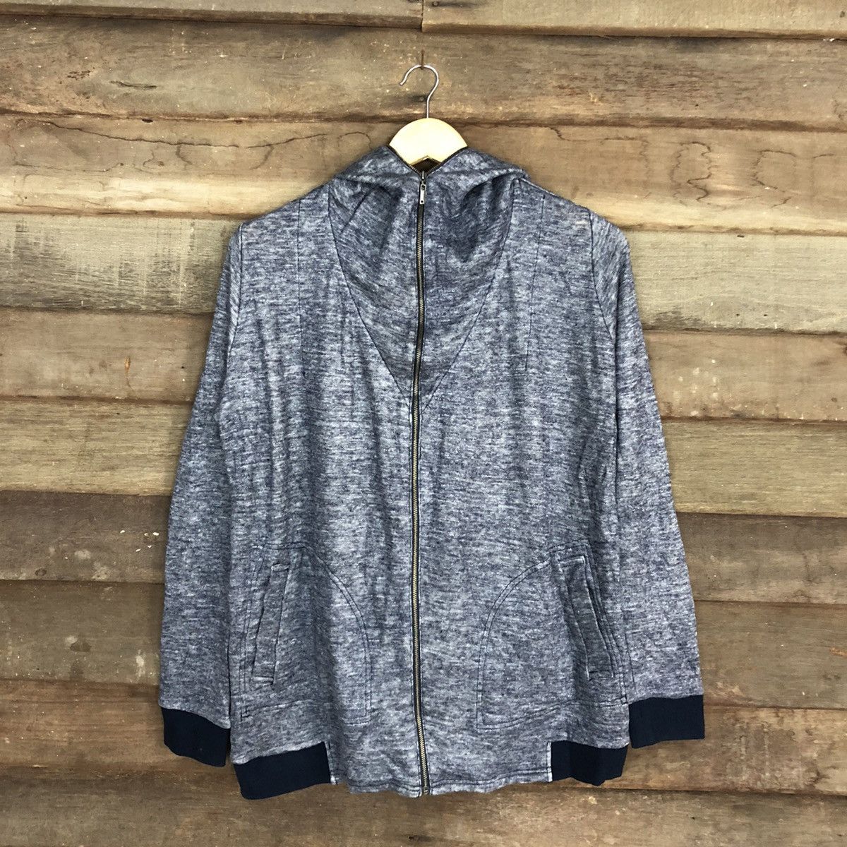 Japanese Brand MaySon Grey sweater Hoodies #3765 Size US L / EU 52-54 / 3 - 3 Thumbnail