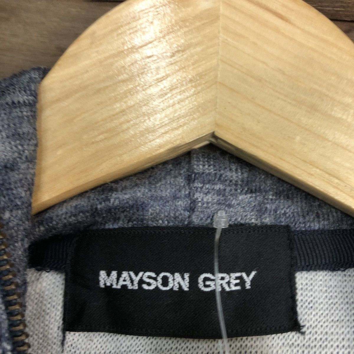 Japanese Brand MaySon Grey sweater Hoodies #3765 Size US L / EU 52-54 / 3 - 10 Thumbnail