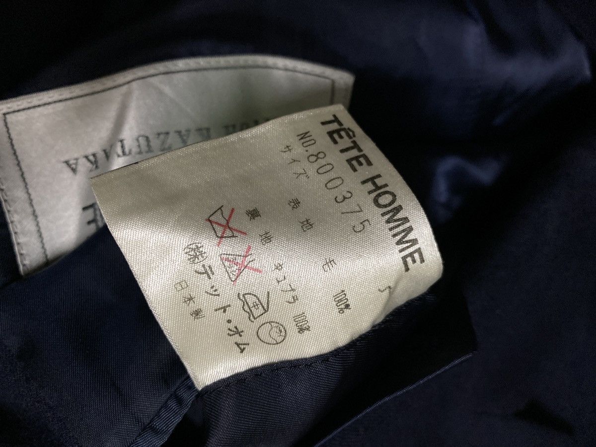 Designer × Issey Miyake TETE HOMME by KATOH KAZUTAKA FORMAL BLAZER Size US M / EU 48-50 / 2 - 9 Thumbnail