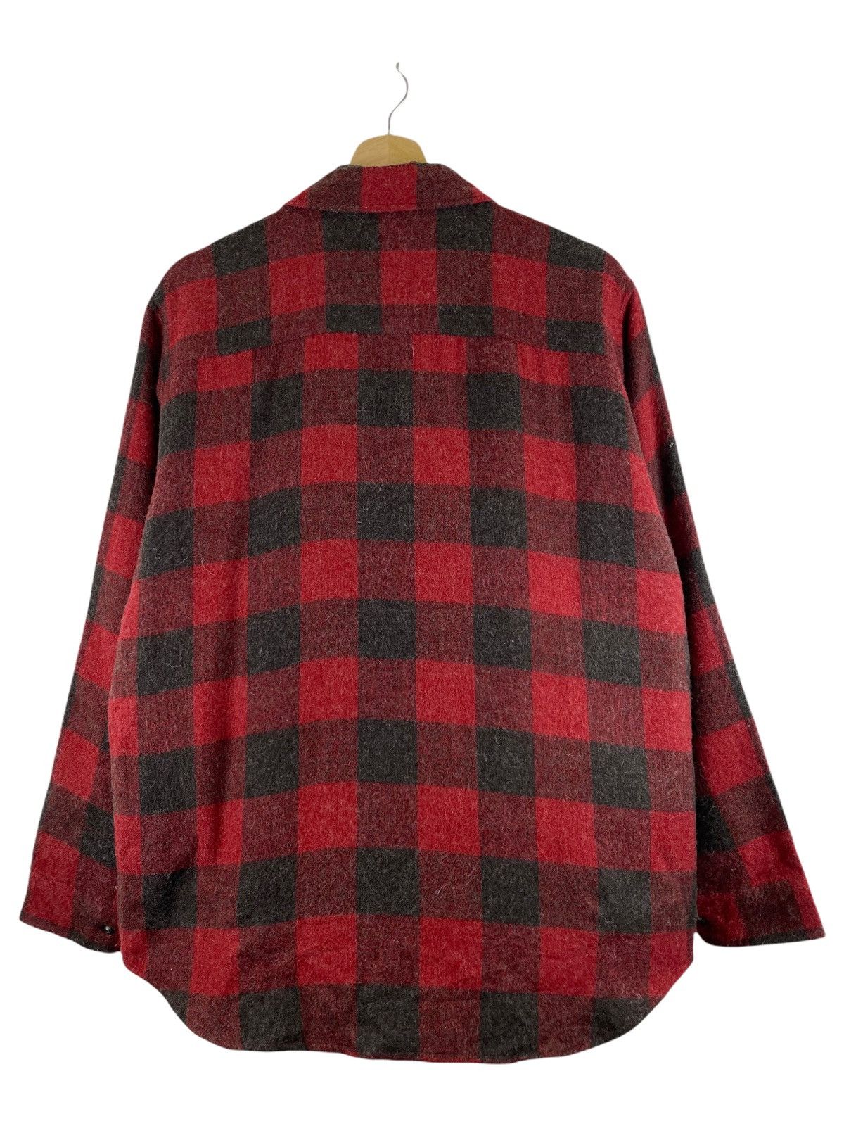 Converse × Vintage VINTAGE CONVERSE PLAID TARTAN TRUCKER JACKET Size US M / EU 48-50 / 2 - 2 Thumbnail