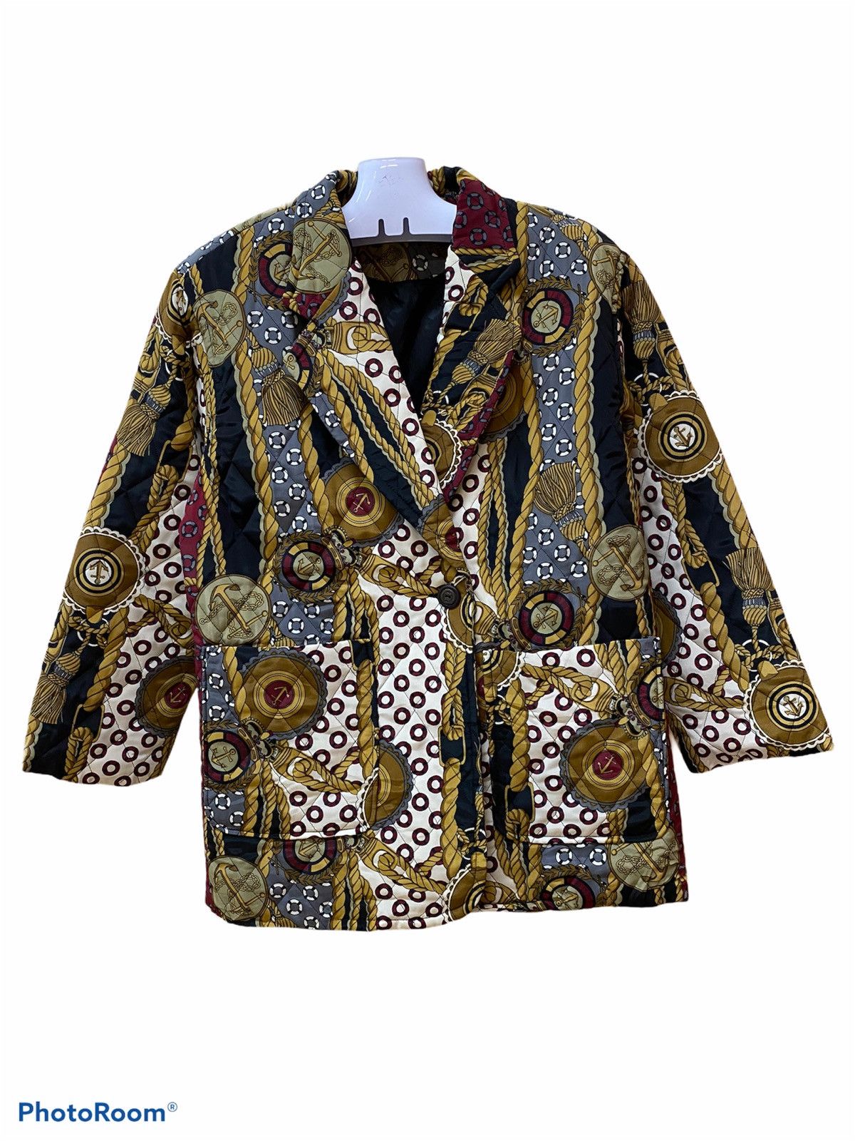 Japanese Brand RARE DESIGN JACKET INSPIRED BY HERMES SILK Size US L / EU 52-54 / 3 - 1 Thumbnail