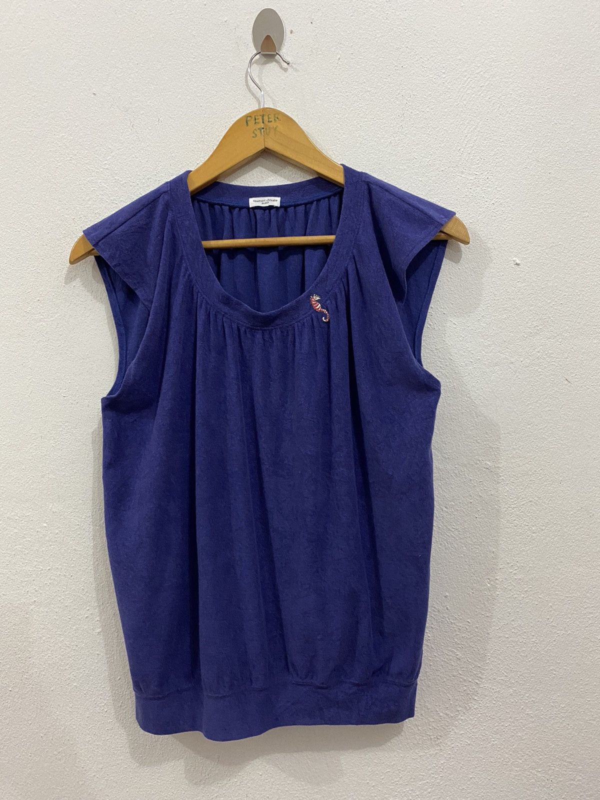 Issey Miyake × Japanese Brand × Tsumori Chisato Tsumori Chisato Sleep Shirt - GK80 Size US M / EU 48-50 / 2 - 2 Thumbnail