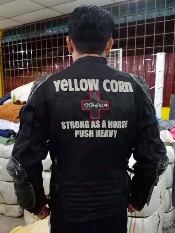 Johnson Motors × YELLOW CORN 🔥YELLOW CORN RANCING JACKET/TITANIUM Size US M / EU 48-50 / 2 - 5 Thumbnail