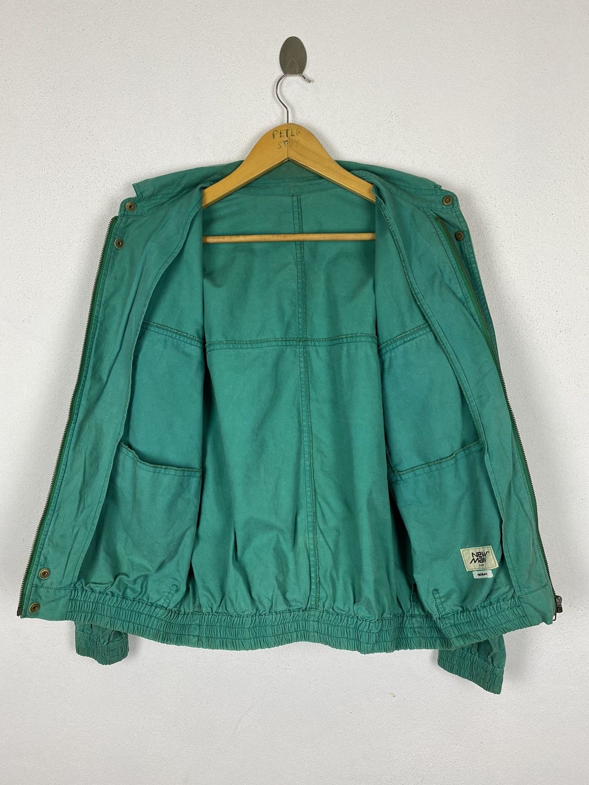 Japanese Brand × Vintage Vintage New Men Bomber Style Jacket Cotton Fabric Size US M / EU 48-50 / 2 - 4 Thumbnail