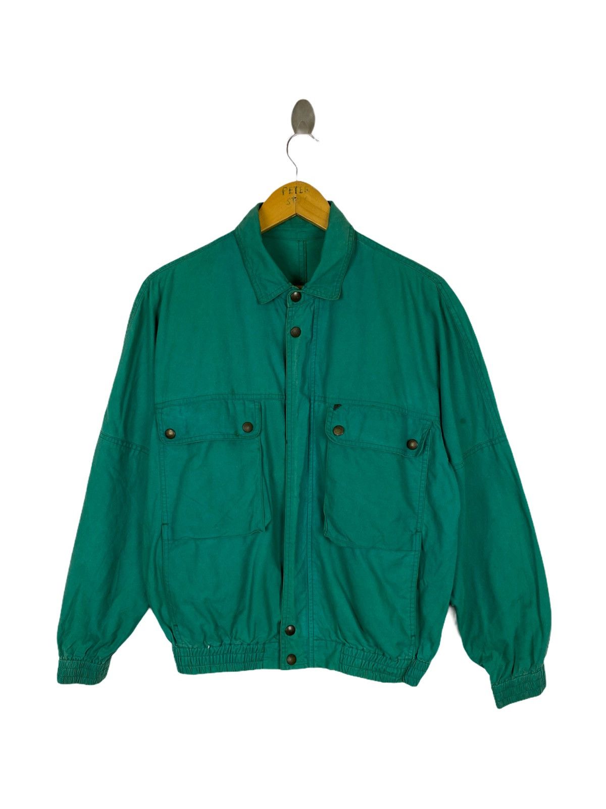 Japanese Brand × Vintage Vintage New Men Bomber Style Jacket Cotton Fabric Size US M / EU 48-50 / 2 - 1 Thumbnail