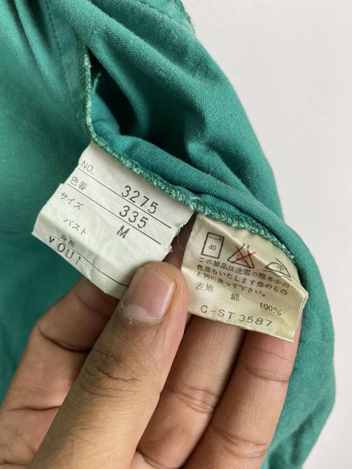 Japanese Brand × Vintage Vintage New Men Bomber Style Jacket Cotton Fabric Size US M / EU 48-50 / 2 - 14 Thumbnail