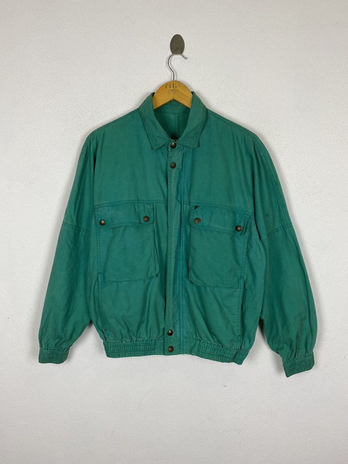 Japanese Brand × Vintage Vintage New Men Bomber Style Jacket Cotton Fabric Size US M / EU 48-50 / 2 - 2 Thumbnail