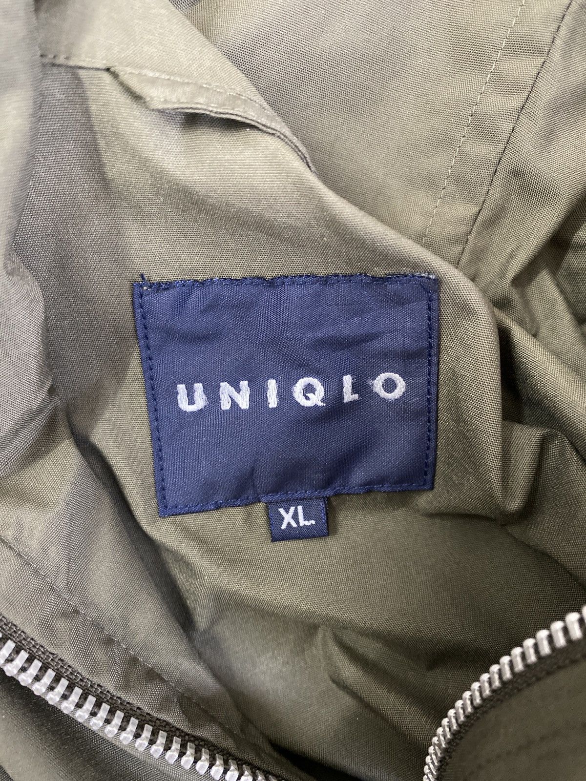 Japanese Brand × Uniqlo VINTAGE UNIQLO ANORAK NYLON JACKET Size US XL / EU 56 / 4 - 4 Thumbnail