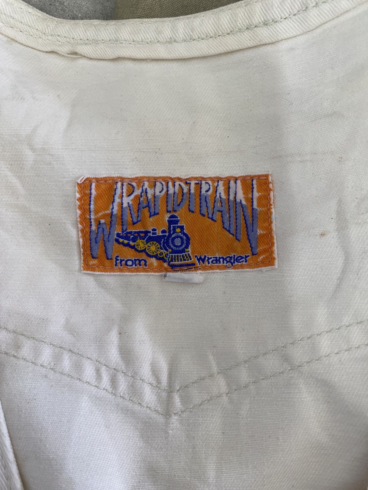 Vintage × Wrangler VINTAGE WRANGLER WRAPIDTRAIN COTTON VEST Size US L / EU 52-54 / 3 - 4 Thumbnail