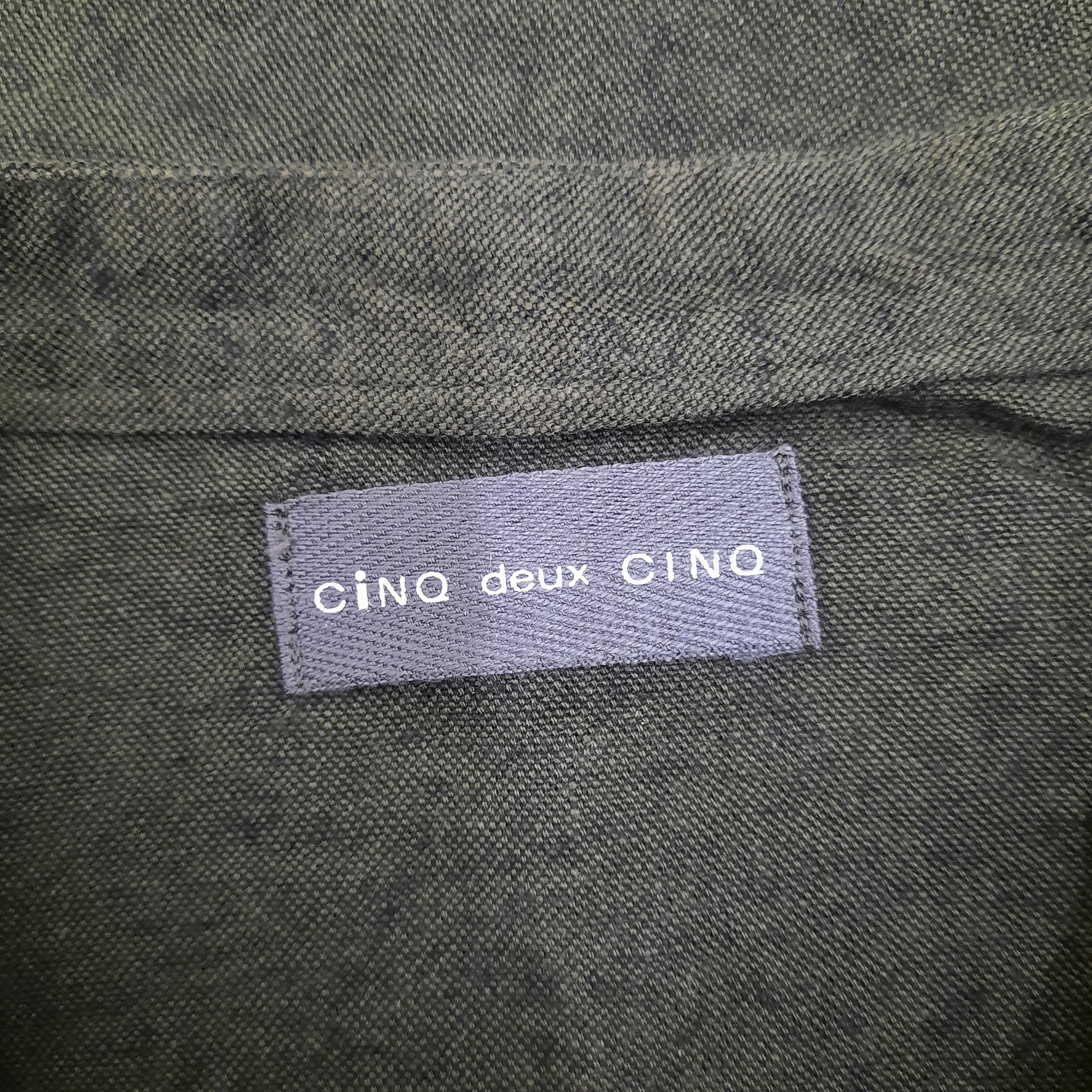 Designer × Japanese Brand 🔥Cinq deux cinq pullover manderin collar shirt Size US S / EU 44-46 / 1 - 4 Thumbnail
