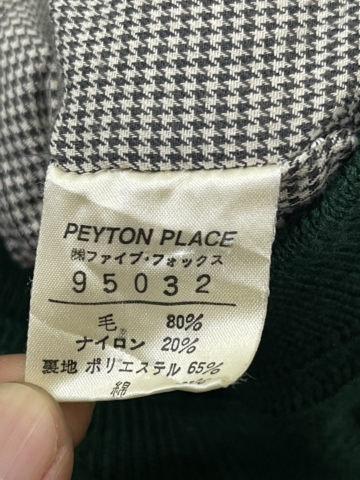 Japanese Brand VINTAGE PEYTON PLACE WOOL VARSITY JACKET Size US M / EU 48-50 / 2 - 12 Thumbnail