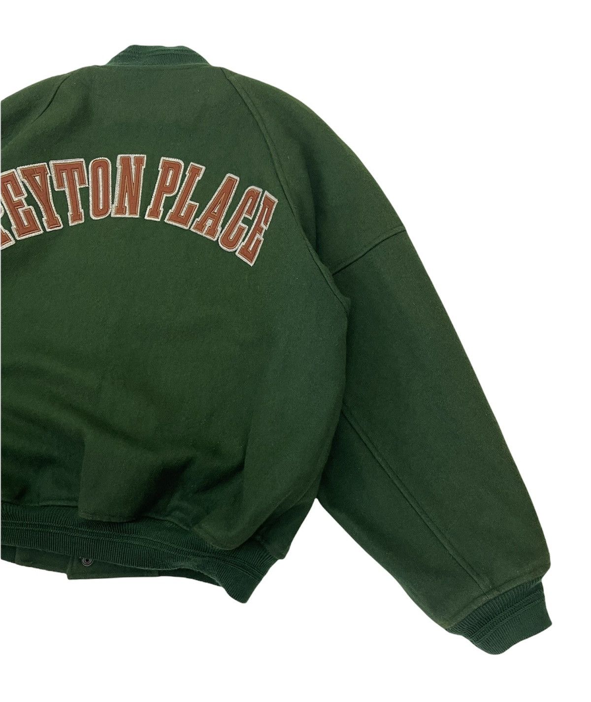 Japanese Brand VINTAGE PEYTON PLACE WOOL VARSITY JACKET Size US M / EU 48-50 / 2 - 8 Thumbnail