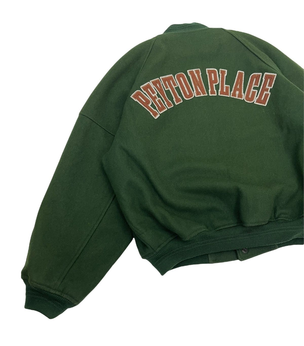 Japanese Brand VINTAGE PEYTON PLACE WOOL VARSITY JACKET Size US M / EU 48-50 / 2 - 7 Thumbnail