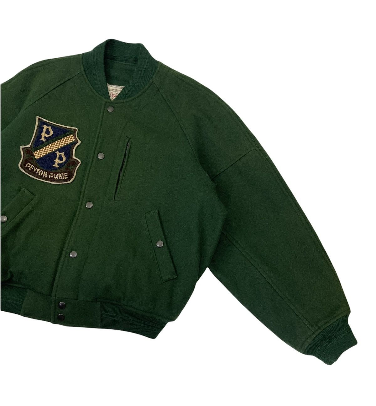 Japanese Brand VINTAGE PEYTON PLACE WOOL VARSITY JACKET Size US M / EU 48-50 / 2 - 5 Thumbnail