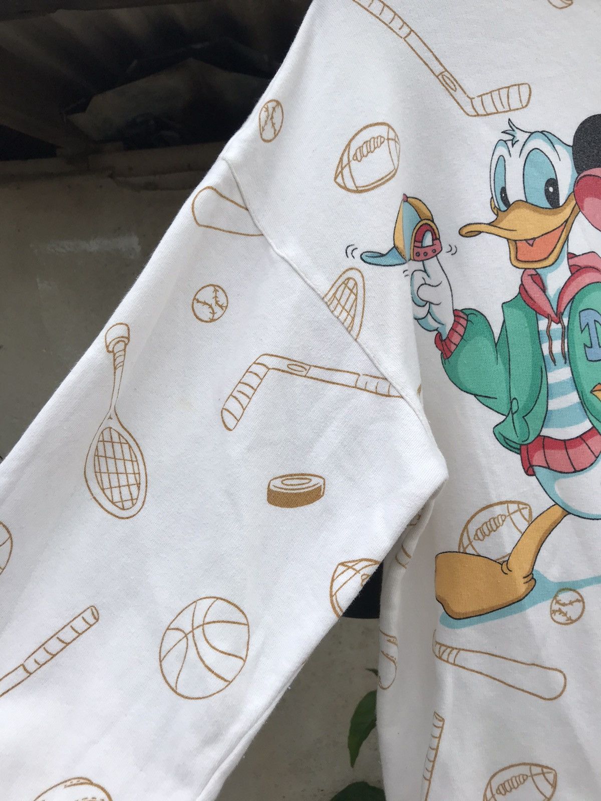 Japanese Brand Vintage Mickey Mouse and Friends Full Print Sweatshirt Size US M / EU 48-50 / 2 - 4 Thumbnail
