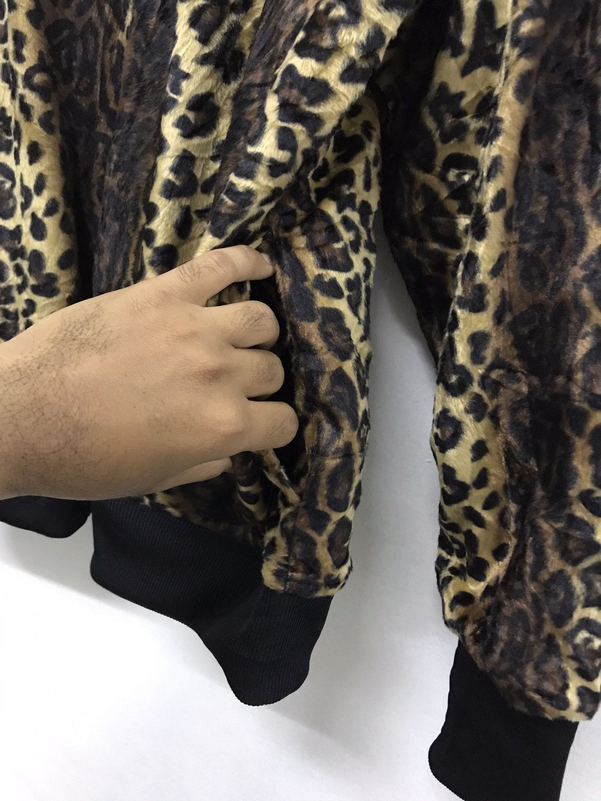 Japanese Brand Nice❗️Clash Ahead Reversible Faux Fur/Fleece Jacket Size XL / US 12-14 / IT 48-50 - 9 Thumbnail