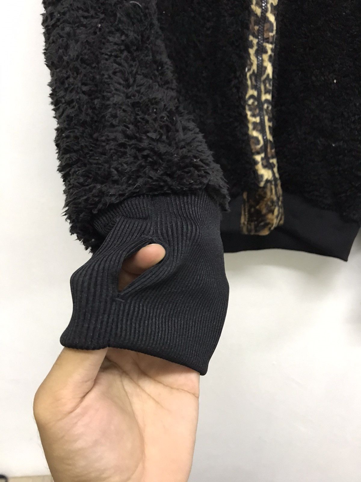 Japanese Brand Nice❗️Clash Ahead Reversible Faux Fur/Fleece Jacket Size XL / US 12-14 / IT 48-50 - 13 Thumbnail