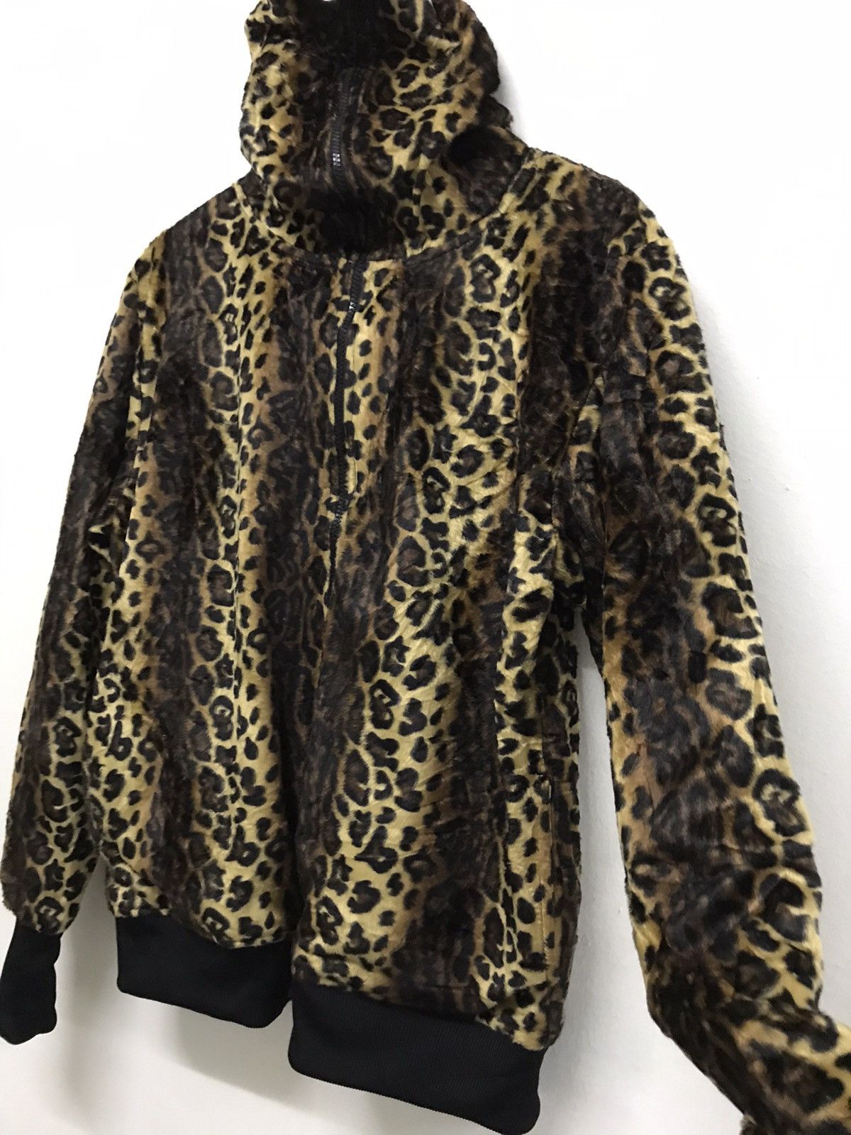 Japanese Brand Nice❗️Clash Ahead Reversible Faux Fur/Fleece Jacket Size XL / US 12-14 / IT 48-50 - 8 Thumbnail