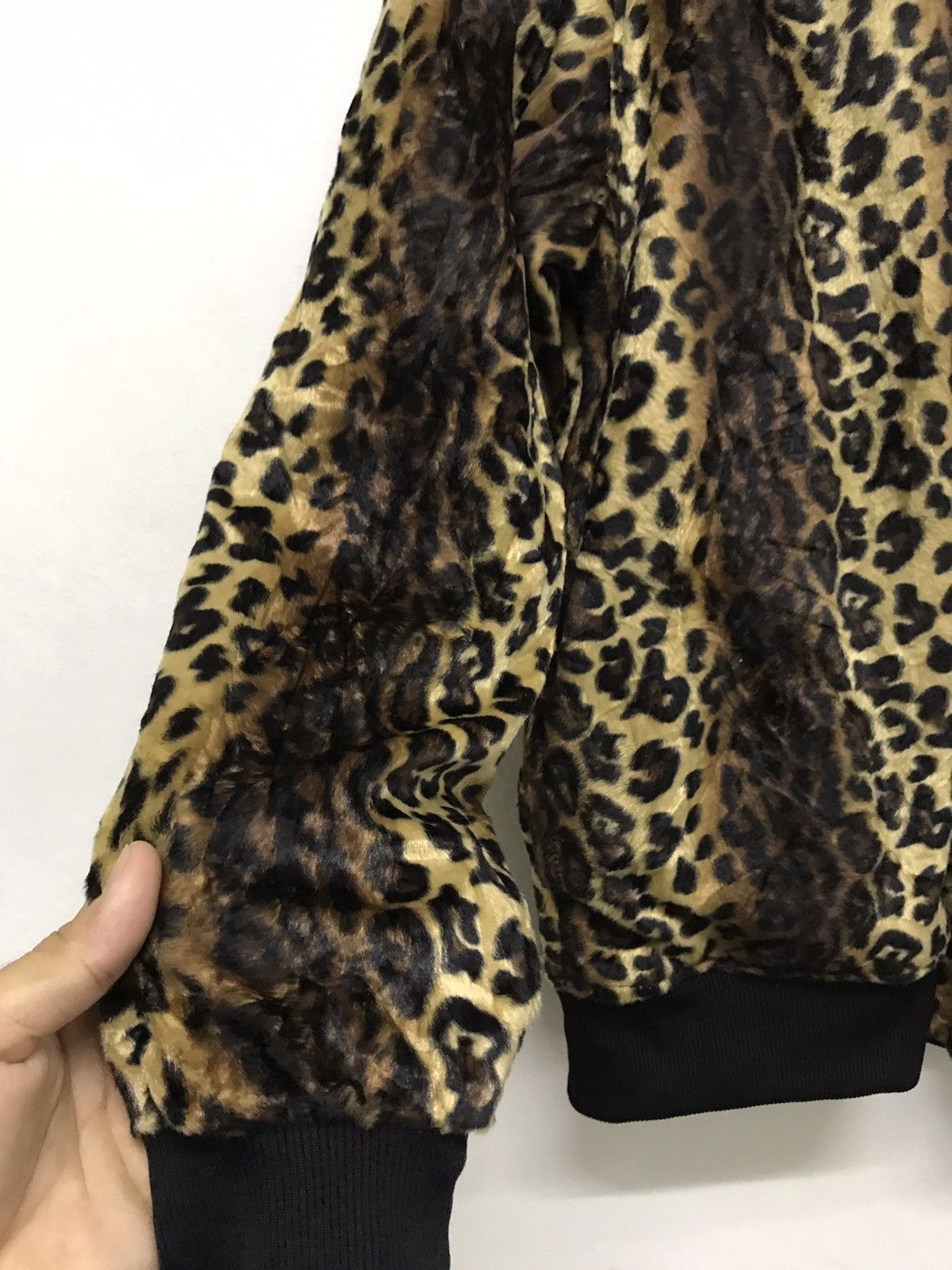 Japanese Brand Nice❗️Clash Ahead Reversible Faux Fur/Fleece Jacket Size XL / US 12-14 / IT 48-50 - 5 Thumbnail