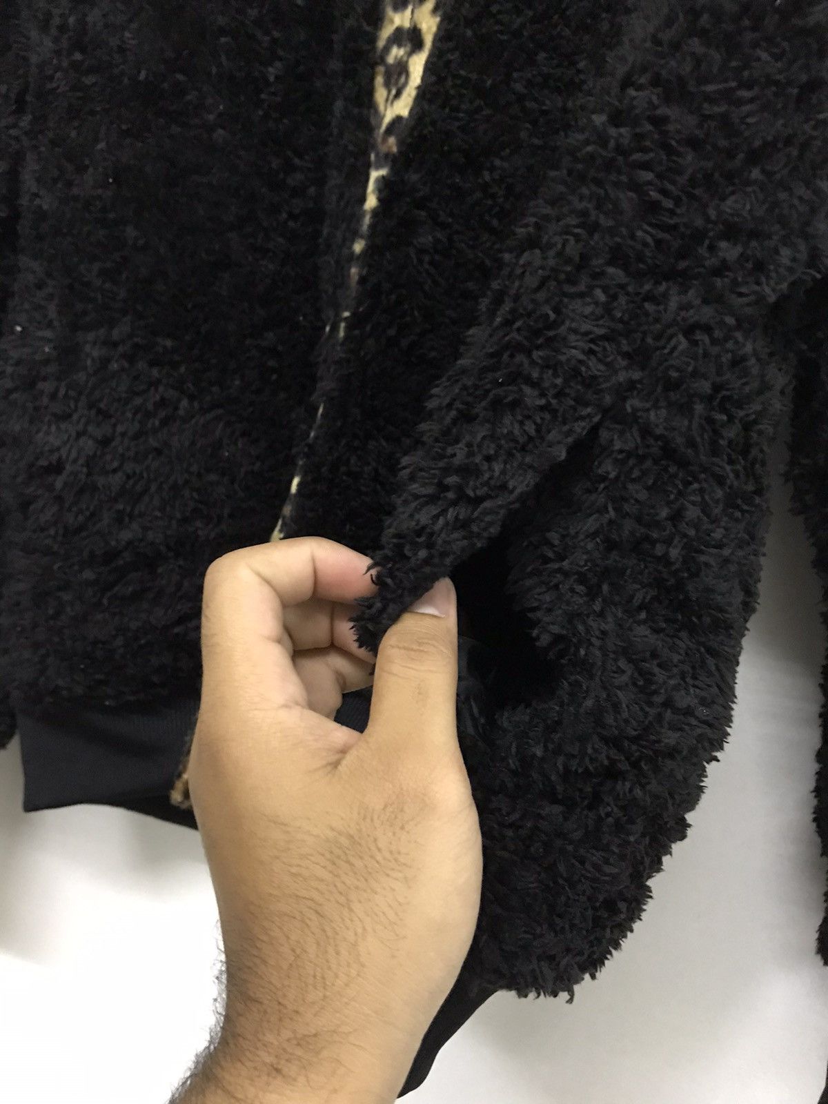 Japanese Brand Nice❗️Clash Ahead Reversible Faux Fur/Fleece Jacket Size XL / US 12-14 / IT 48-50 - 14 Thumbnail