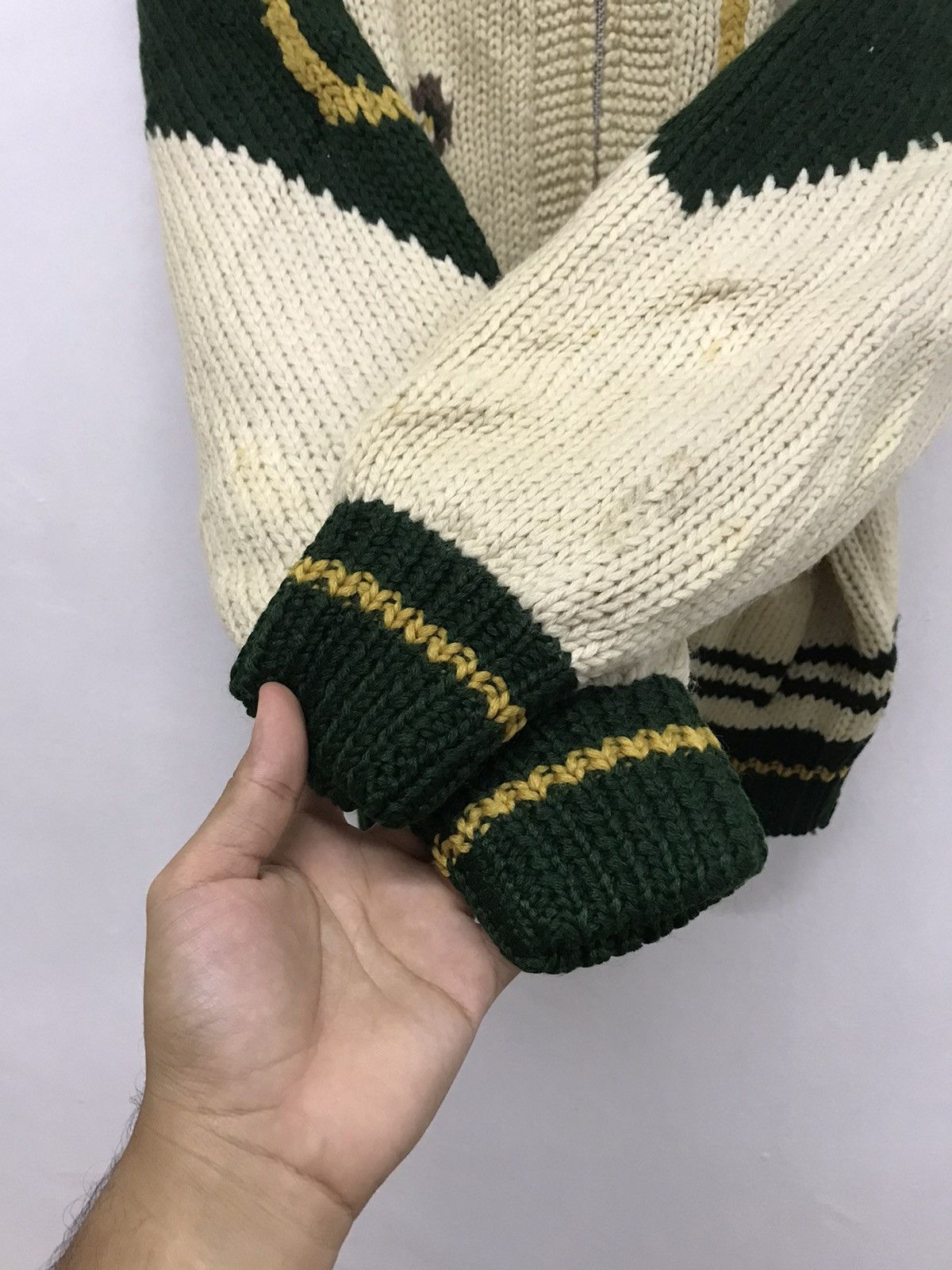 Vintage Vtg New Orleans Kenneth Gordon USA Hand Made Knitwear Jacket Size US M / EU 48-50 / 2 - 9 Thumbnail