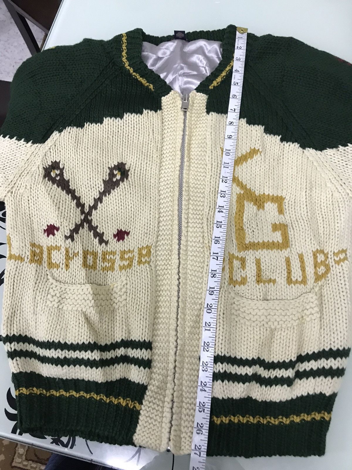 Vintage Vtg New Orleans Kenneth Gordon USA Hand Made Knitwear Jacket Size US M / EU 48-50 / 2 - 24 Thumbnail