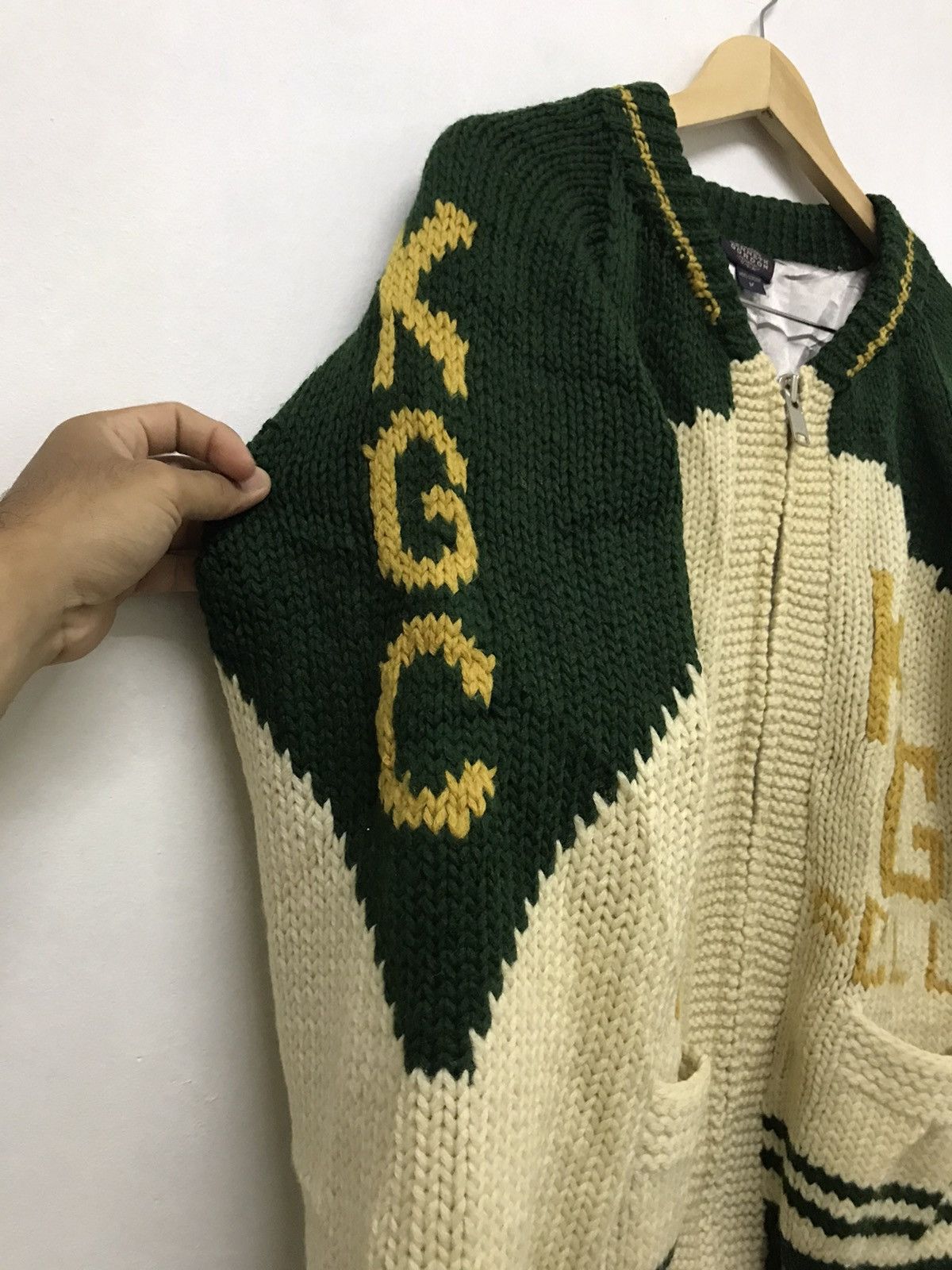 Vintage Vtg New Orleans Kenneth Gordon USA Hand Made Knitwear Jacket Size US M / EU 48-50 / 2 - 11 Thumbnail