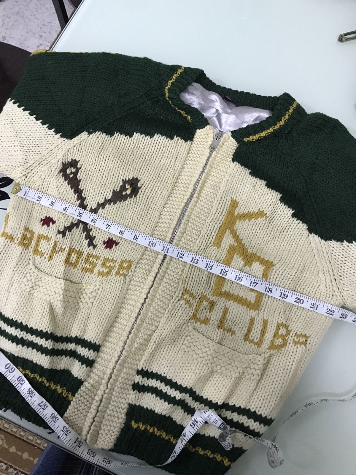 Vintage Vtg New Orleans Kenneth Gordon USA Hand Made Knitwear Jacket Size US M / EU 48-50 / 2 - 23 Thumbnail