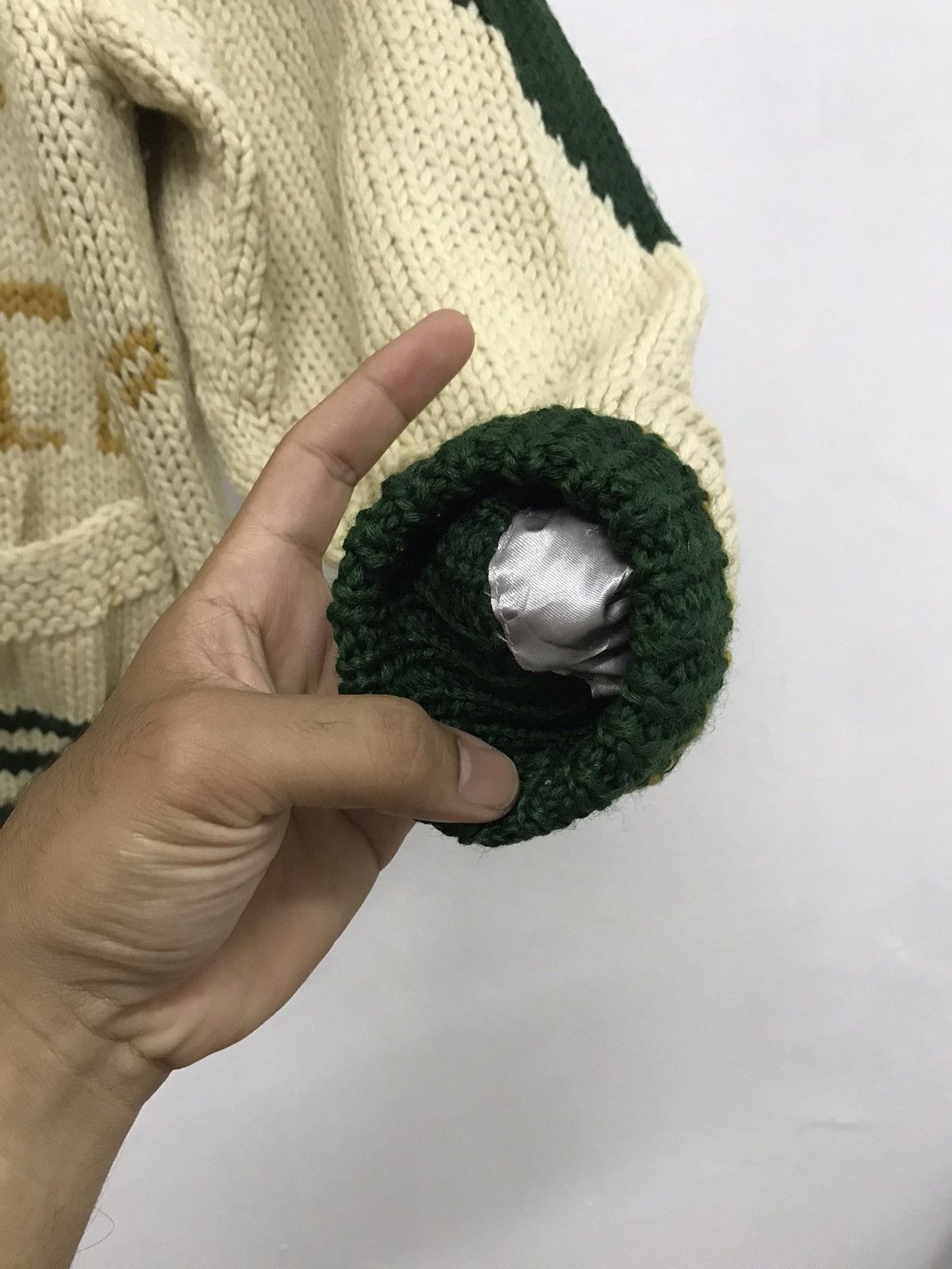 Vintage Vtg New Orleans Kenneth Gordon USA Hand Made Knitwear Jacket Size US M / EU 48-50 / 2 - 8 Thumbnail