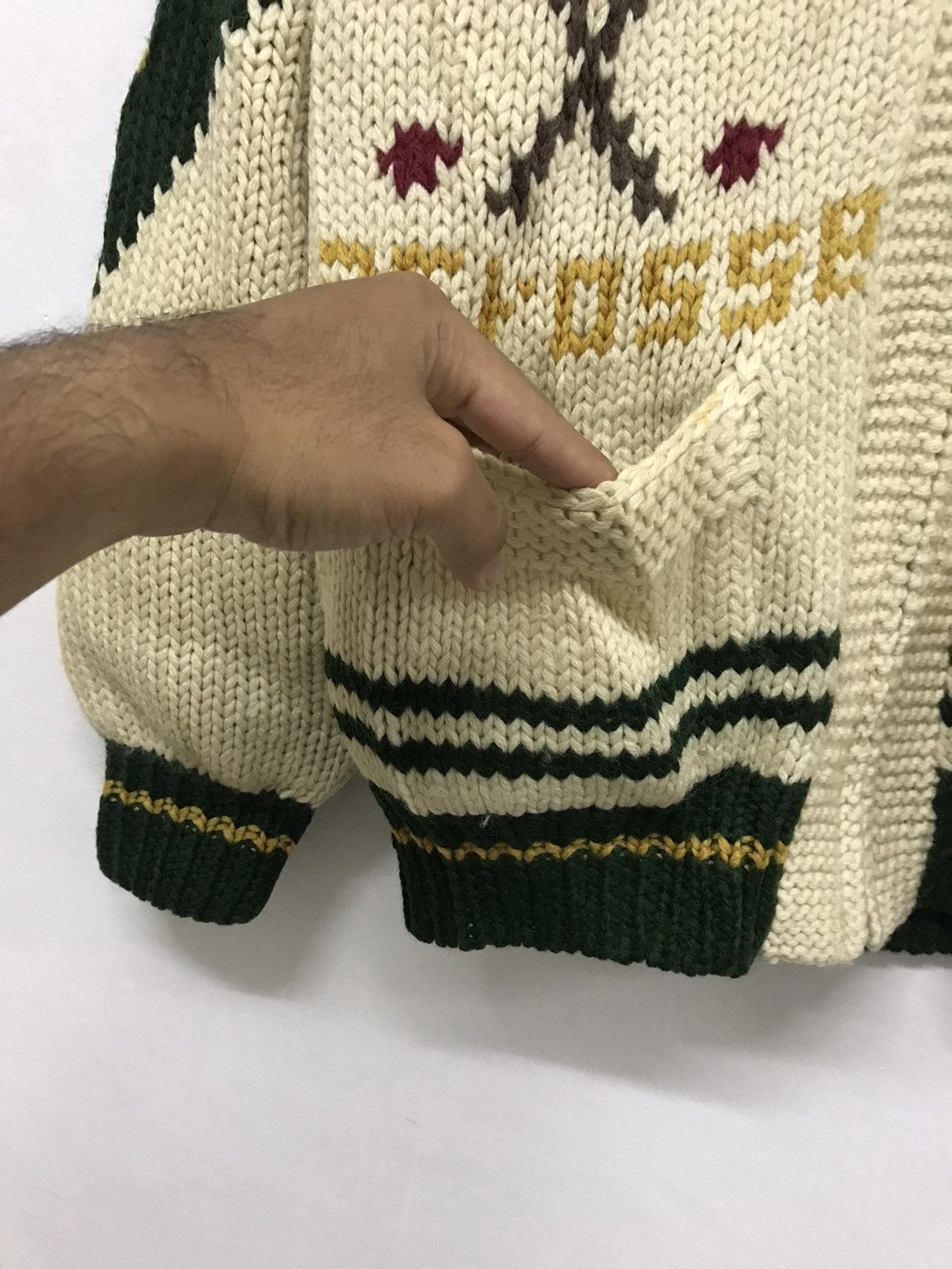 Vintage Vtg New Orleans Kenneth Gordon USA Hand Made Knitwear Jacket Size US M / EU 48-50 / 2 - 7 Thumbnail