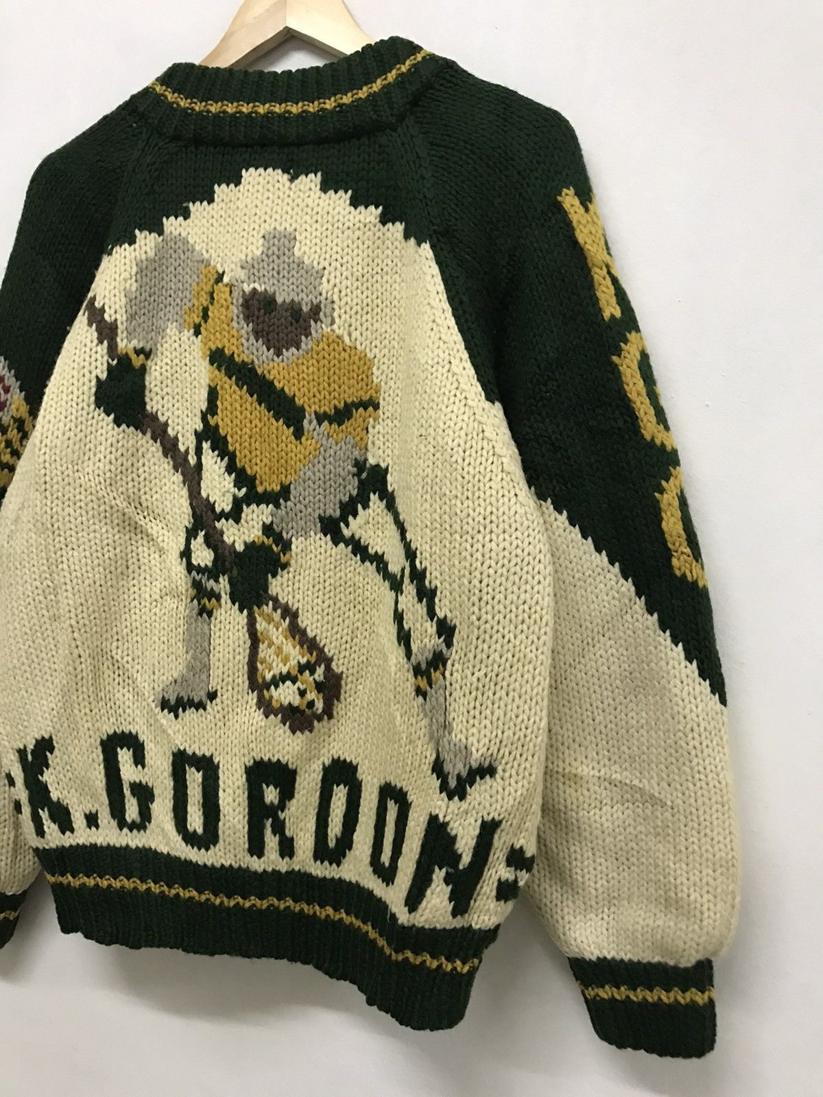 Vintage Vtg New Orleans Kenneth Gordon USA Hand Made Knitwear Jacket Size US M / EU 48-50 / 2 - 13 Thumbnail
