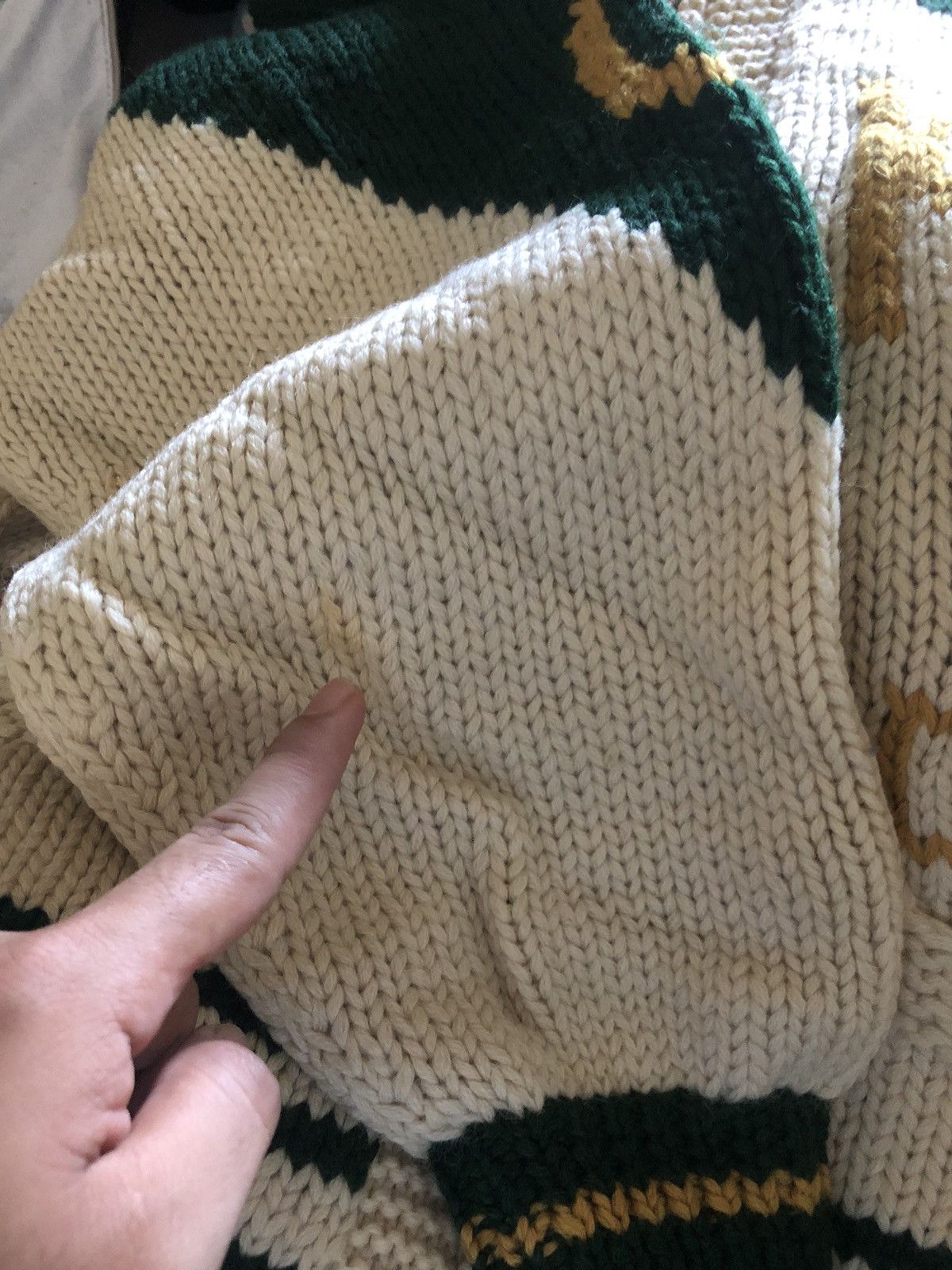 Vintage Vtg New Orleans Kenneth Gordon USA Hand Made Knitwear Jacket Size US M / EU 48-50 / 2 - 22 Thumbnail