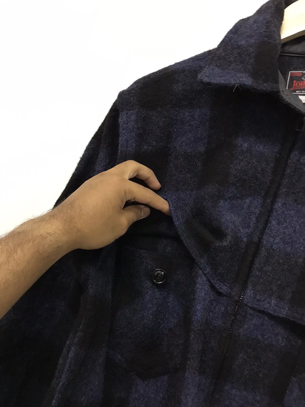 Vintage Vintage Johnson Mackinaw Cruiser Wool Jacket Like Filson Size US L / EU 52-54 / 3 - 7 Thumbnail