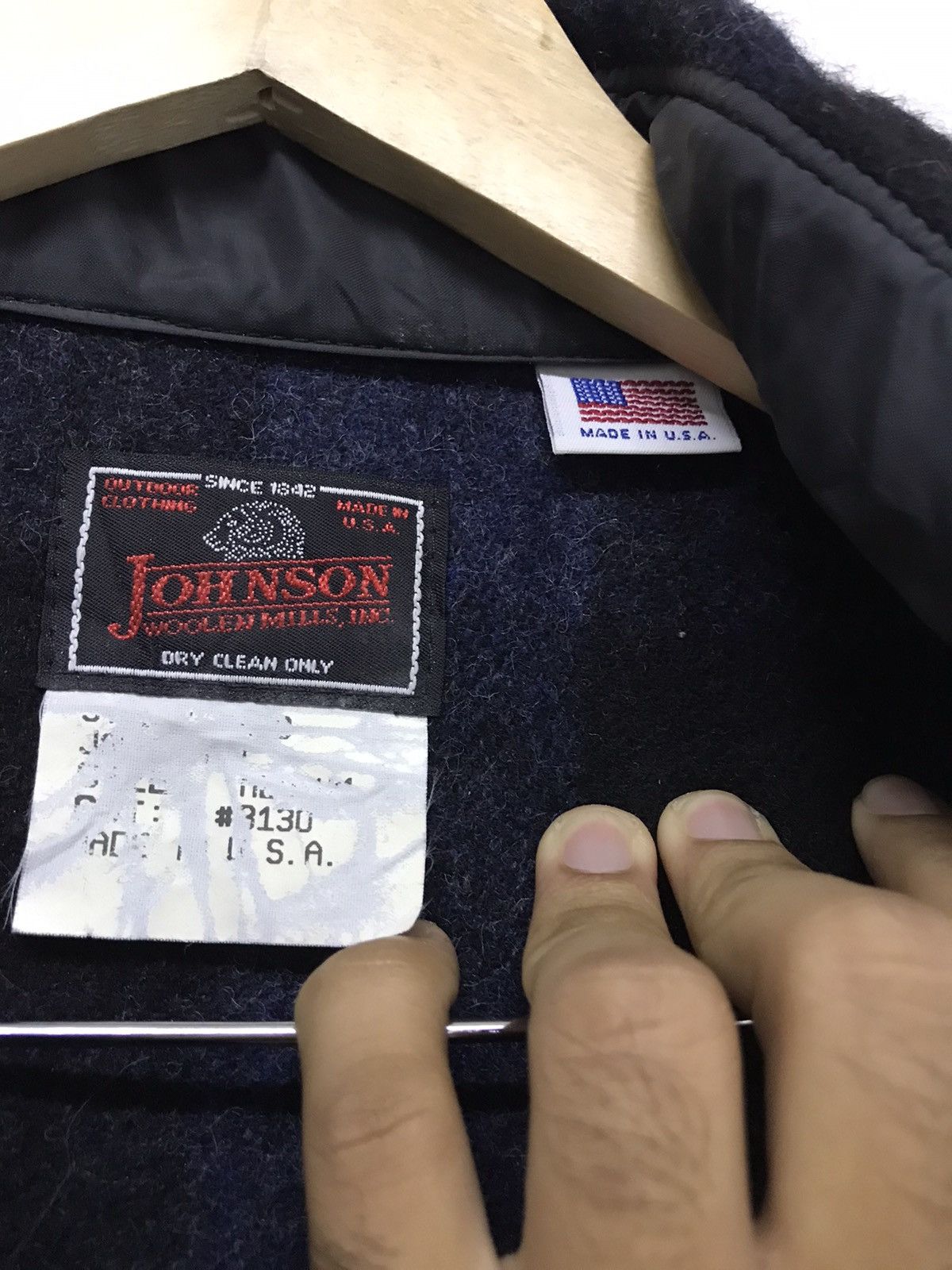 Vintage Vintage Johnson Mackinaw Cruiser Wool Jacket Like Filson Size US L / EU 52-54 / 3 - 14 Thumbnail