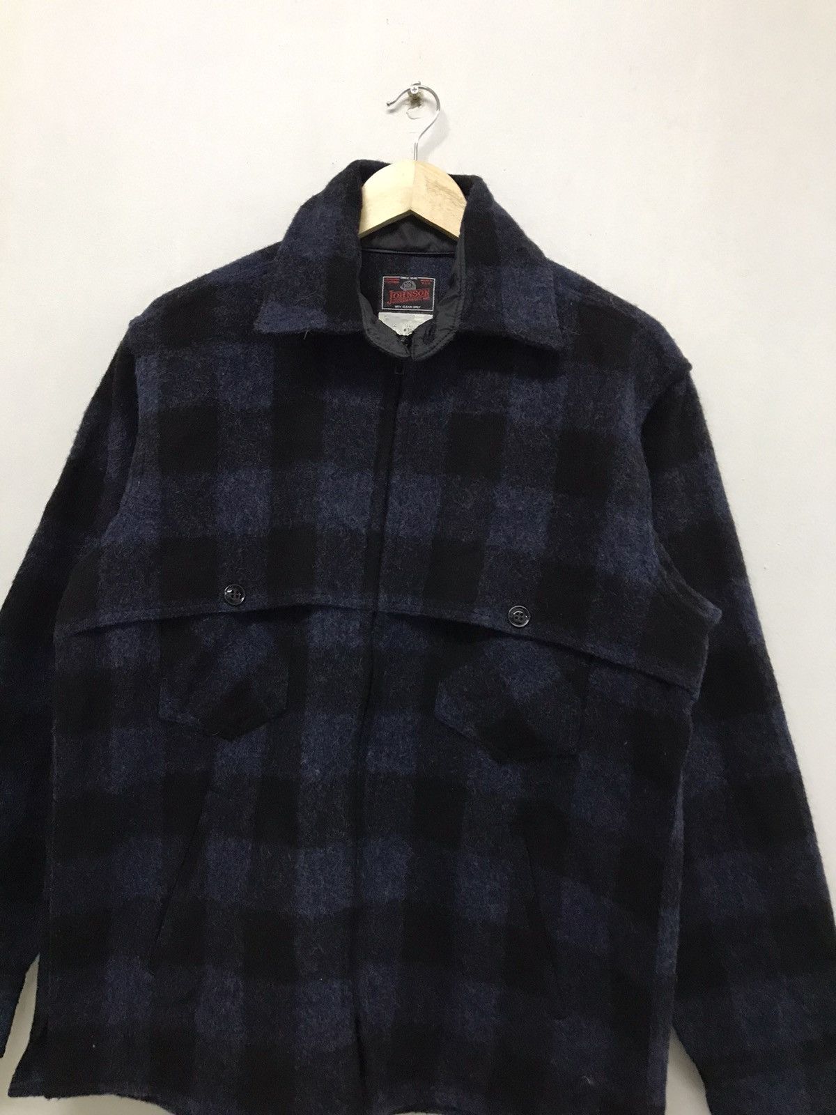 Vintage Vintage Johnson Mackinaw Cruiser Wool Jacket Like Filson Size US L / EU 52-54 / 3 - 5 Thumbnail