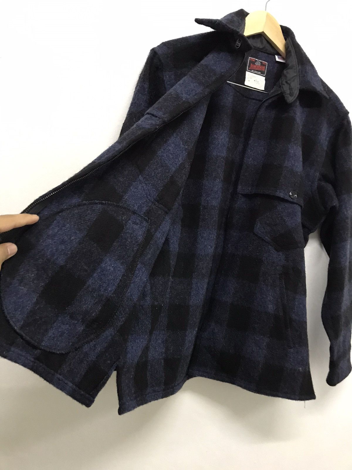 Vintage Vintage Johnson Mackinaw Cruiser Wool Jacket Like Filson Size US L / EU 52-54 / 3 - 15 Thumbnail