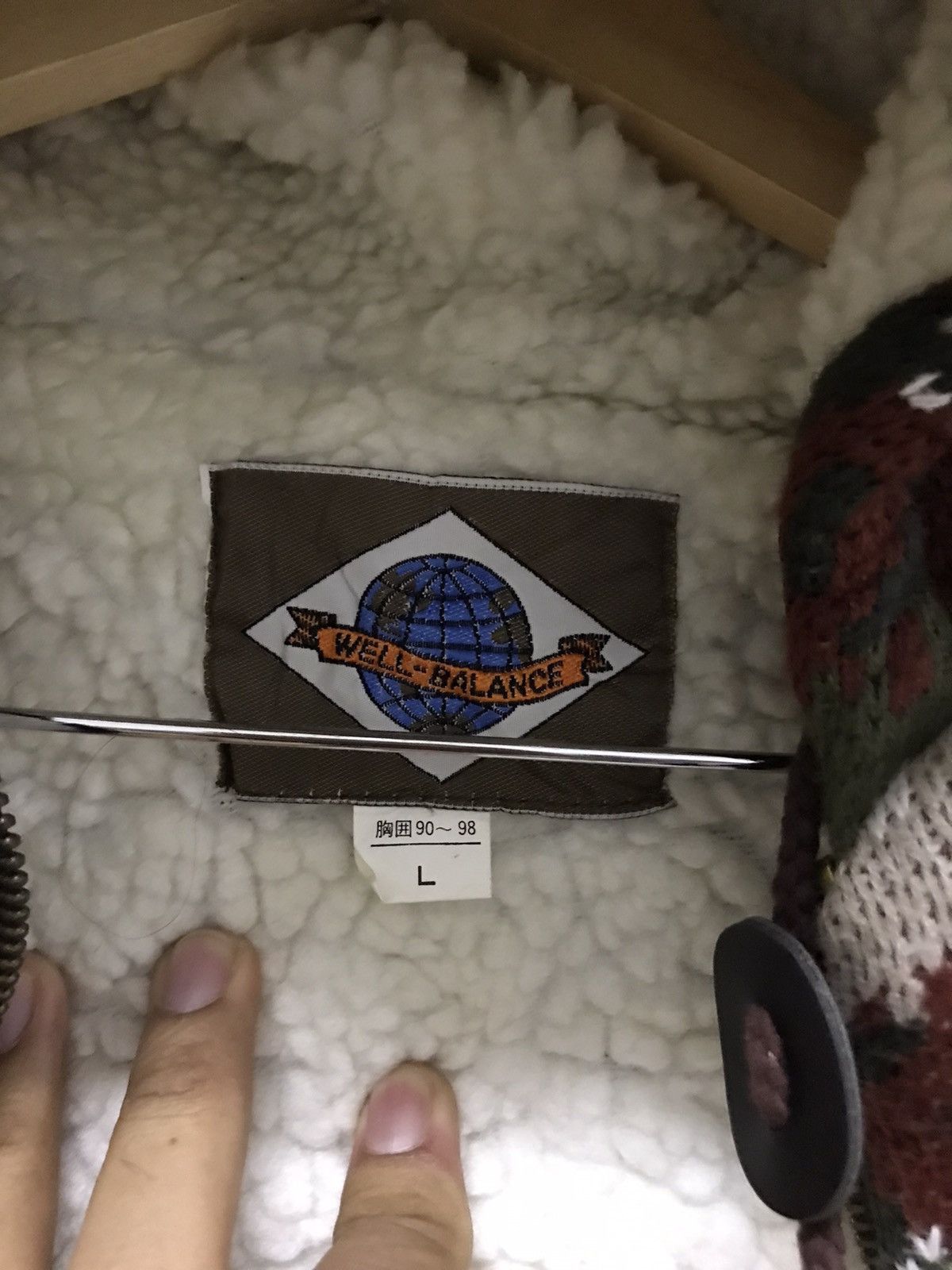 Japanese Brand Vintage Well Balance Knit Navajo Design Jacket Hoodie Size US L / EU 52-54 / 3 - 13 Thumbnail