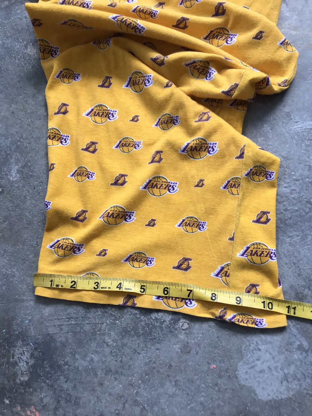 NBA Rare❗️Vintage Lakers Full Prints Pajama Pants Size US 34 / EU 50 - 21 Thumbnail