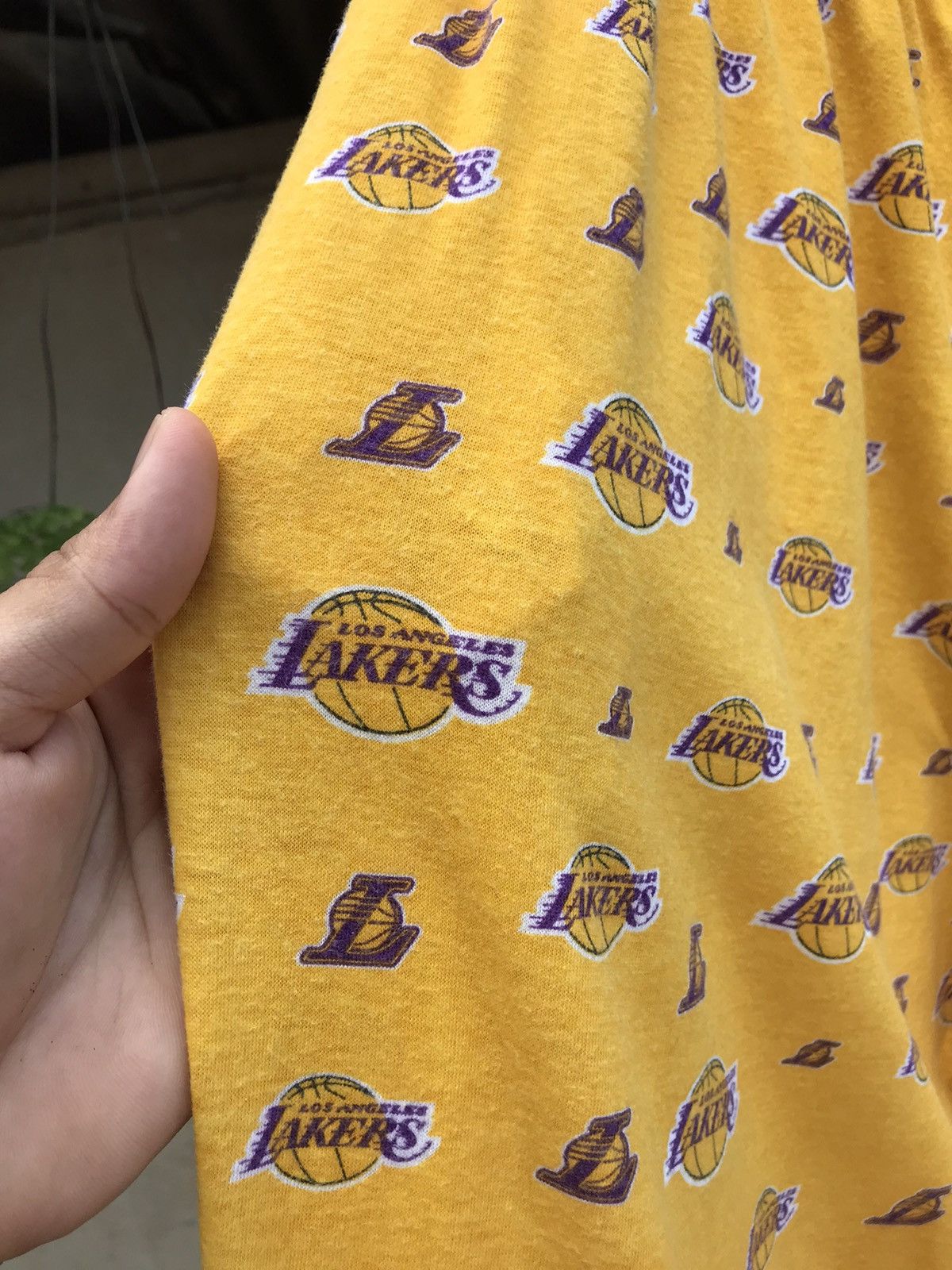 NBA Rare❗️Vintage Lakers Full Prints Pajama Pants Size US 34 / EU 50 - 16 Thumbnail