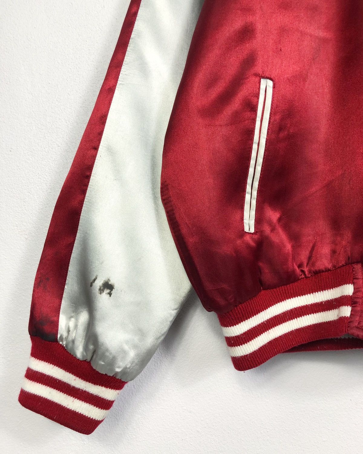 Japanese Brand Rare Vintage Distressed Sukajan Jacket Demon Motives Size US M / EU 48-50 / 2 - 7 Thumbnail