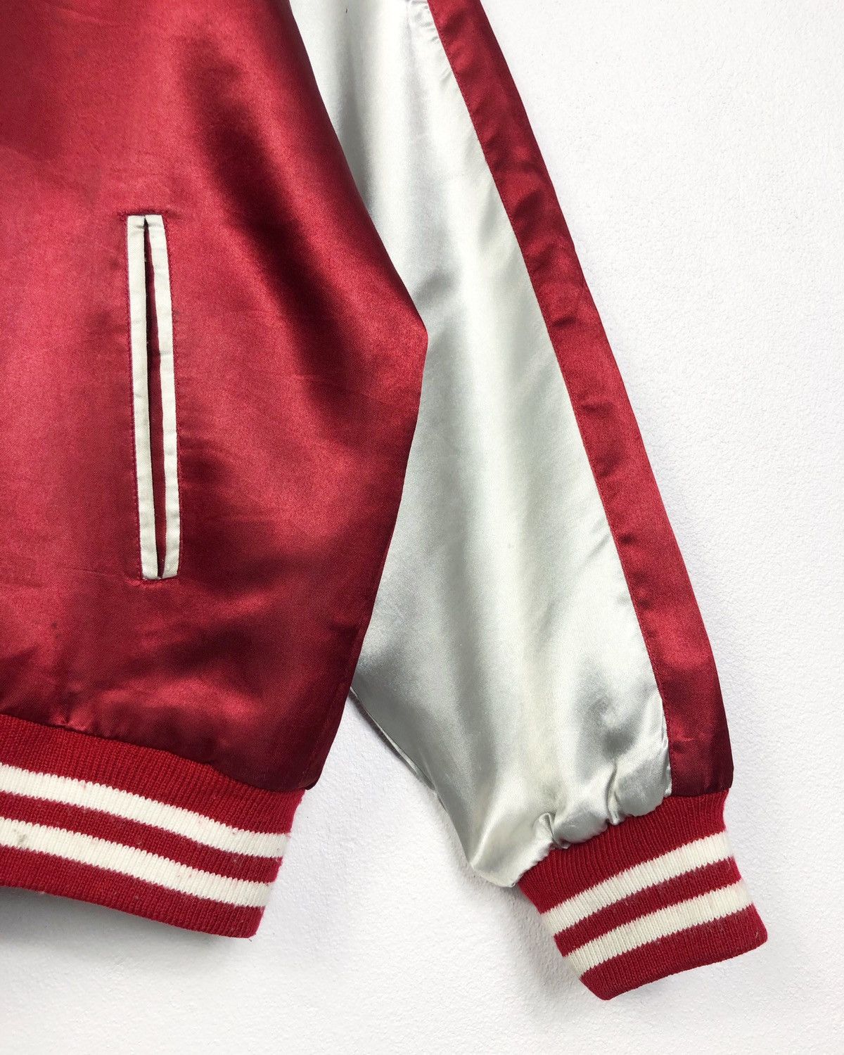 Japanese Brand Rare Vintage Distressed Sukajan Jacket Demon Motives Size US M / EU 48-50 / 2 - 8 Thumbnail