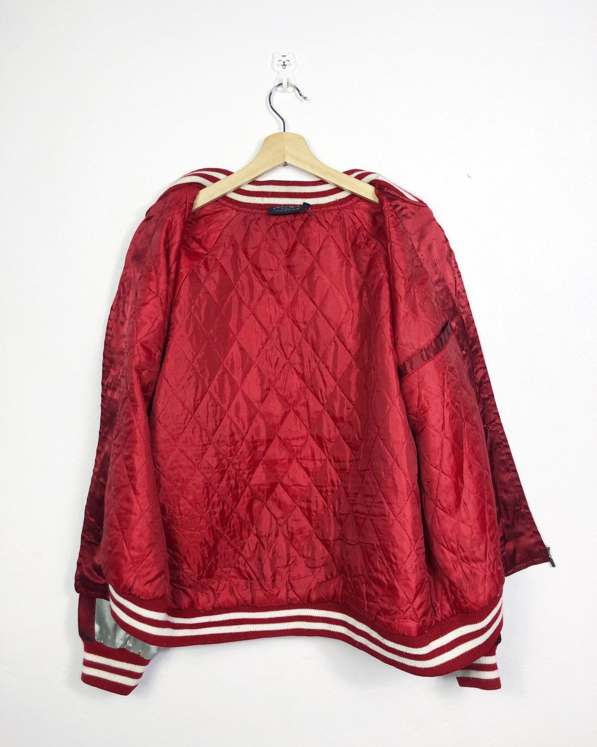 Japanese Brand Rare Vintage Distressed Sukajan Jacket Demon Motives Size US M / EU 48-50 / 2 - 10 Thumbnail