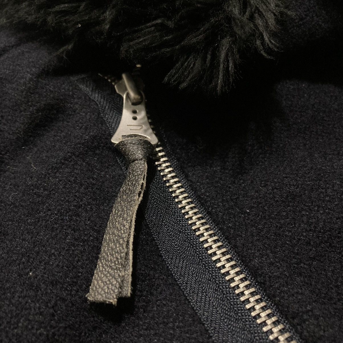 Diesel 🖤 DIESEL GANG FAUX FUR COLLAR WOOL JACKET Size US S / EU 44-46 / 1 - 9 Thumbnail