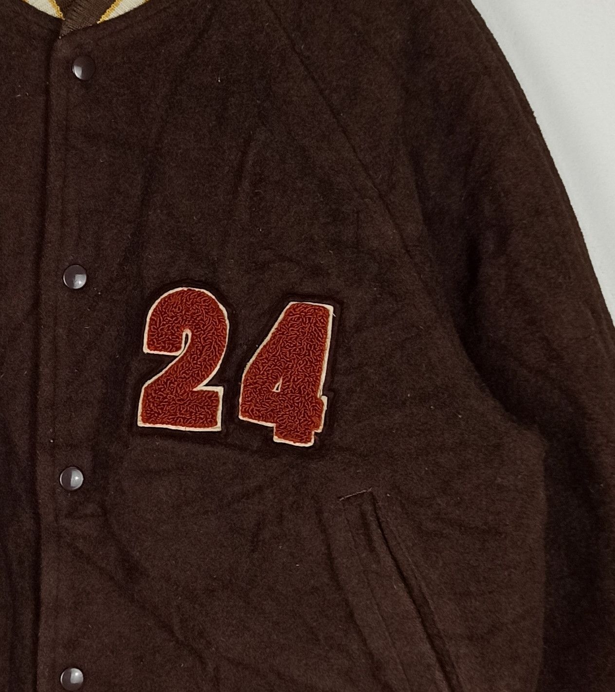 Japanese Brand VINTAGE🔥 FOR MEN PAGE BOY WOOL VARSITY JACKET Size US L / EU 52-54 / 3 - 5 Thumbnail
