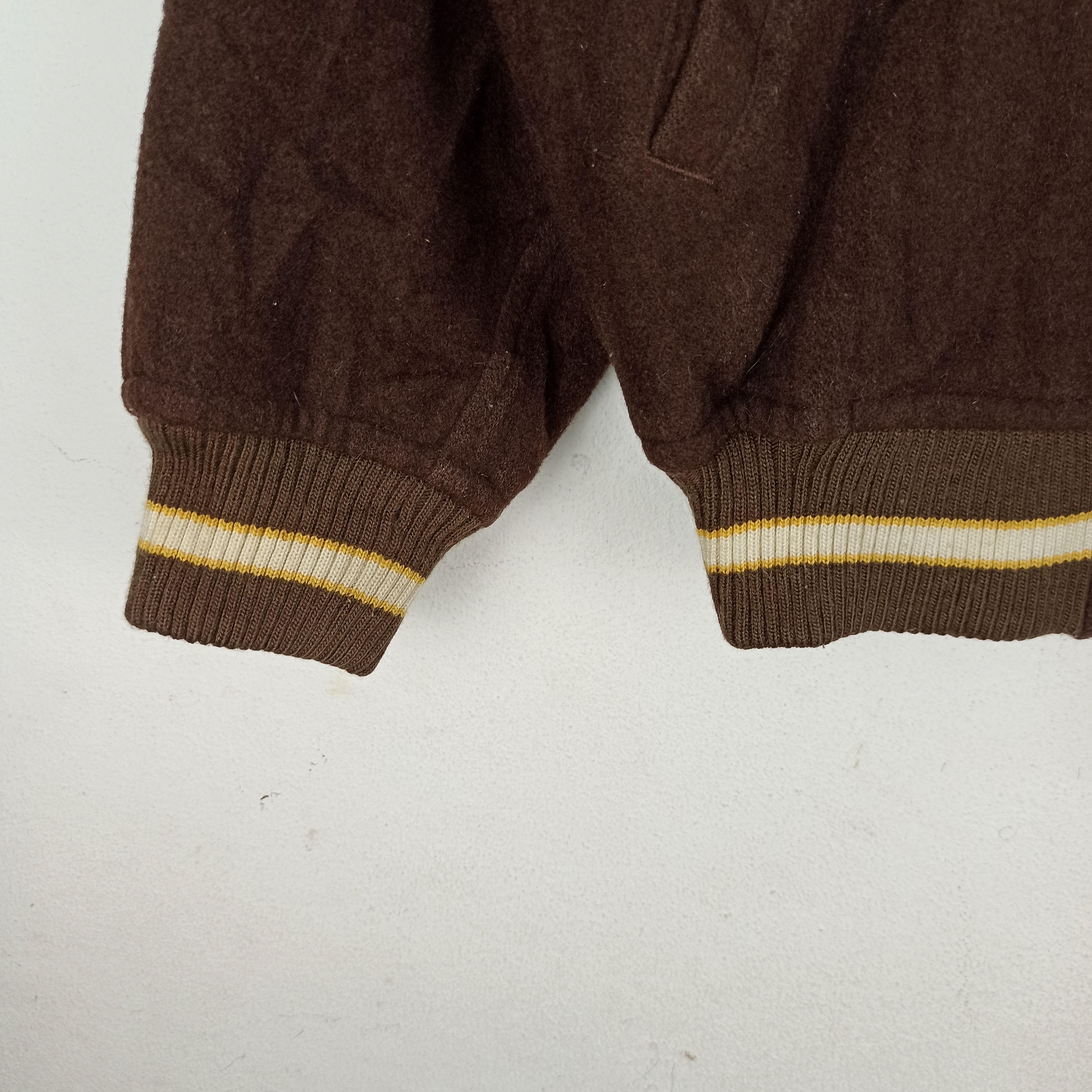 Japanese Brand VINTAGE🔥 FOR MEN PAGE BOY WOOL VARSITY JACKET Size US L / EU 52-54 / 3 - 7 Thumbnail