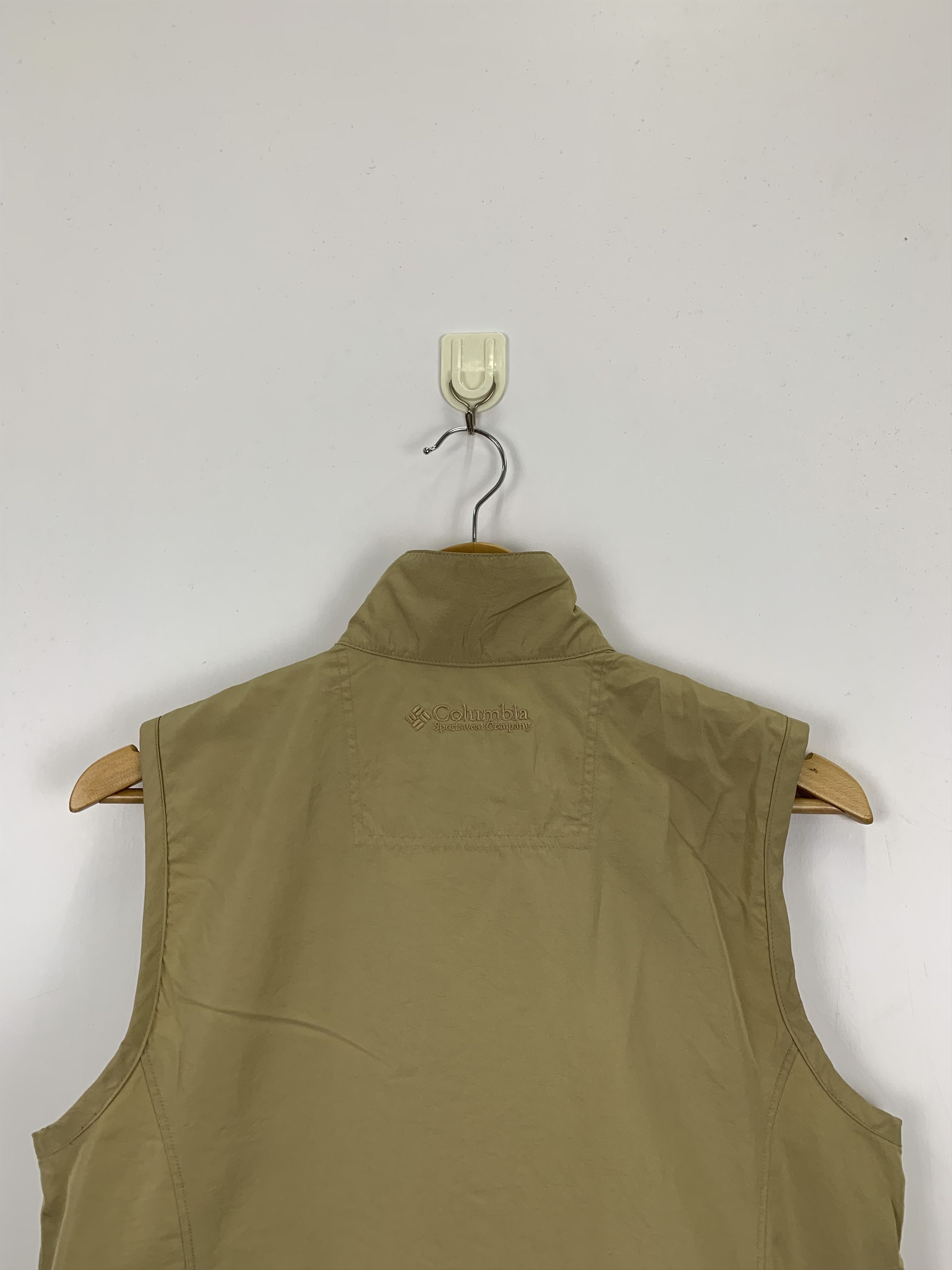 Columbia × Vintage Vintage Columbia Zipper Vest Jacket Size L / US 10 / IT 46 - 4 Thumbnail