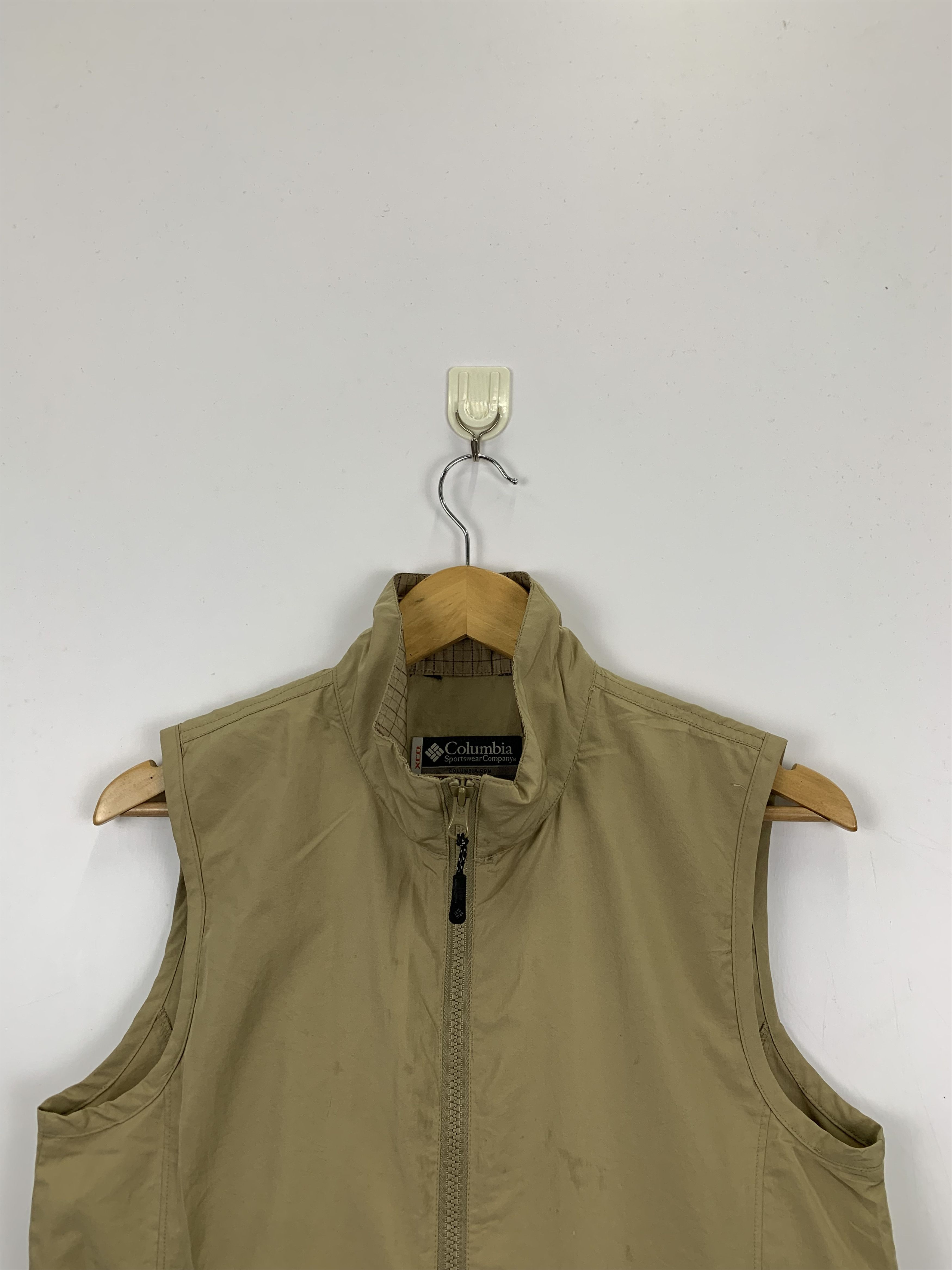 Columbia × Vintage Vintage Columbia Zipper Vest Jacket Size L / US 10 / IT 46 - 2 Thumbnail